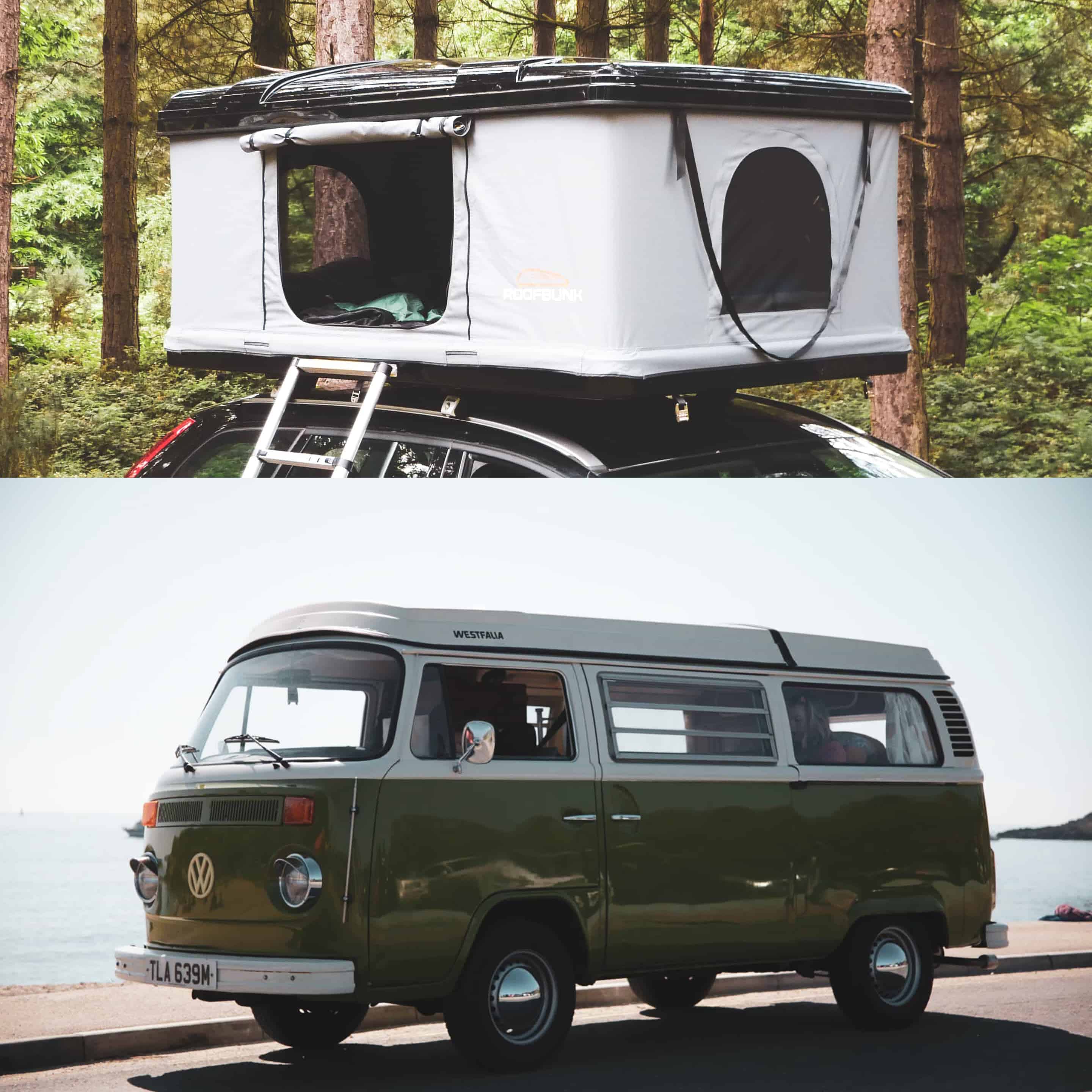 Roof tents for vans - low cost option to turn your van into a campervan –  TentBox