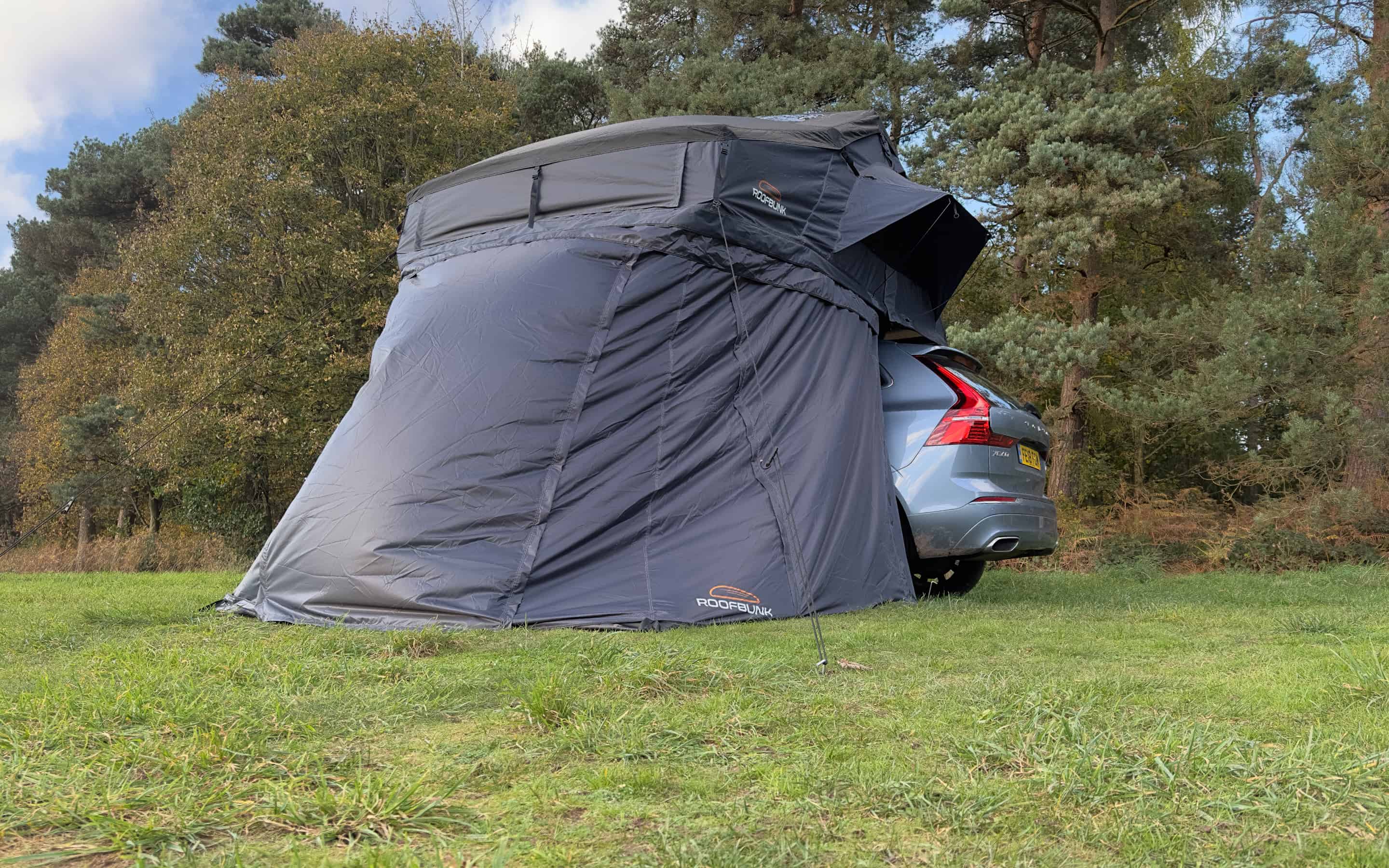 RoofBunk Explorer XL Soft Shell Roof Tent Annex Awning
