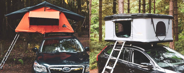 Hard Shell Or Soft Shell Roof Top Tent? (A Side By Side Comparison)