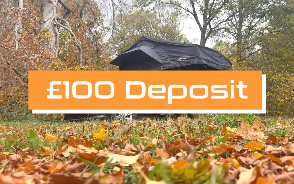 Explorer Super Soft Shell Roof Tent £100 Deposit