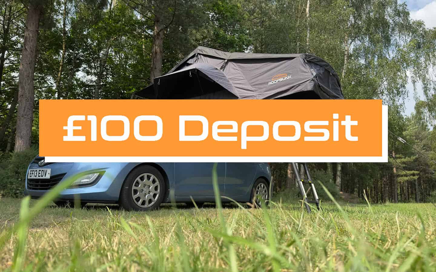 Explorer Soft Shell Roof Tent £100 Deposit (Stock Due January 2024)
