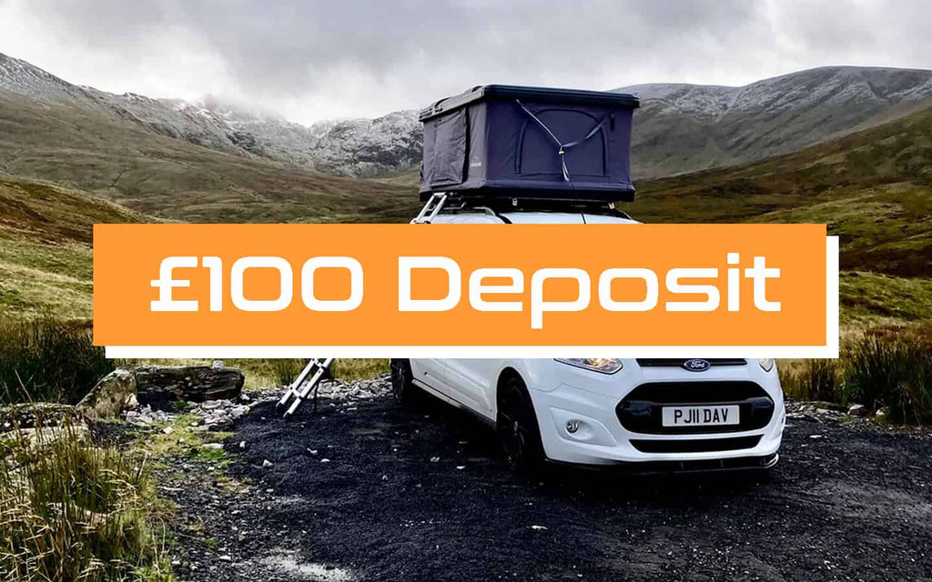 Roamer Hard Shell Roof Tent £100 Deposit