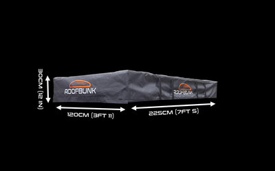 RoofBunk Explorer Super XL Soft Shell Roof Tent