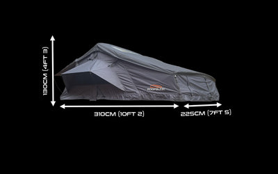 RoofBunk Explorer Super XL Soft Shell Roof Tent