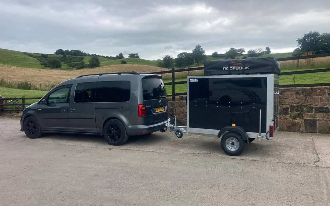 box trailer with roof top tent Roof Tent Trailer